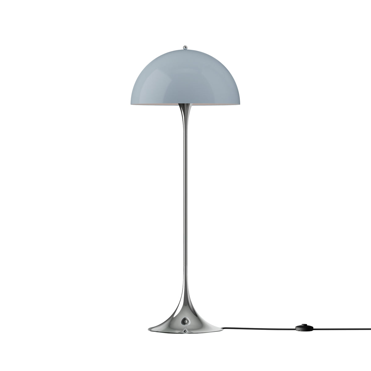 Panthella Ø500 Stehleuchte V3, The Originals von Verner Panton - Original Opal Blue Grey - Jacobsen Plus