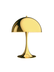 Panthella 320 Tischleuchte, Messing von Verner Panton