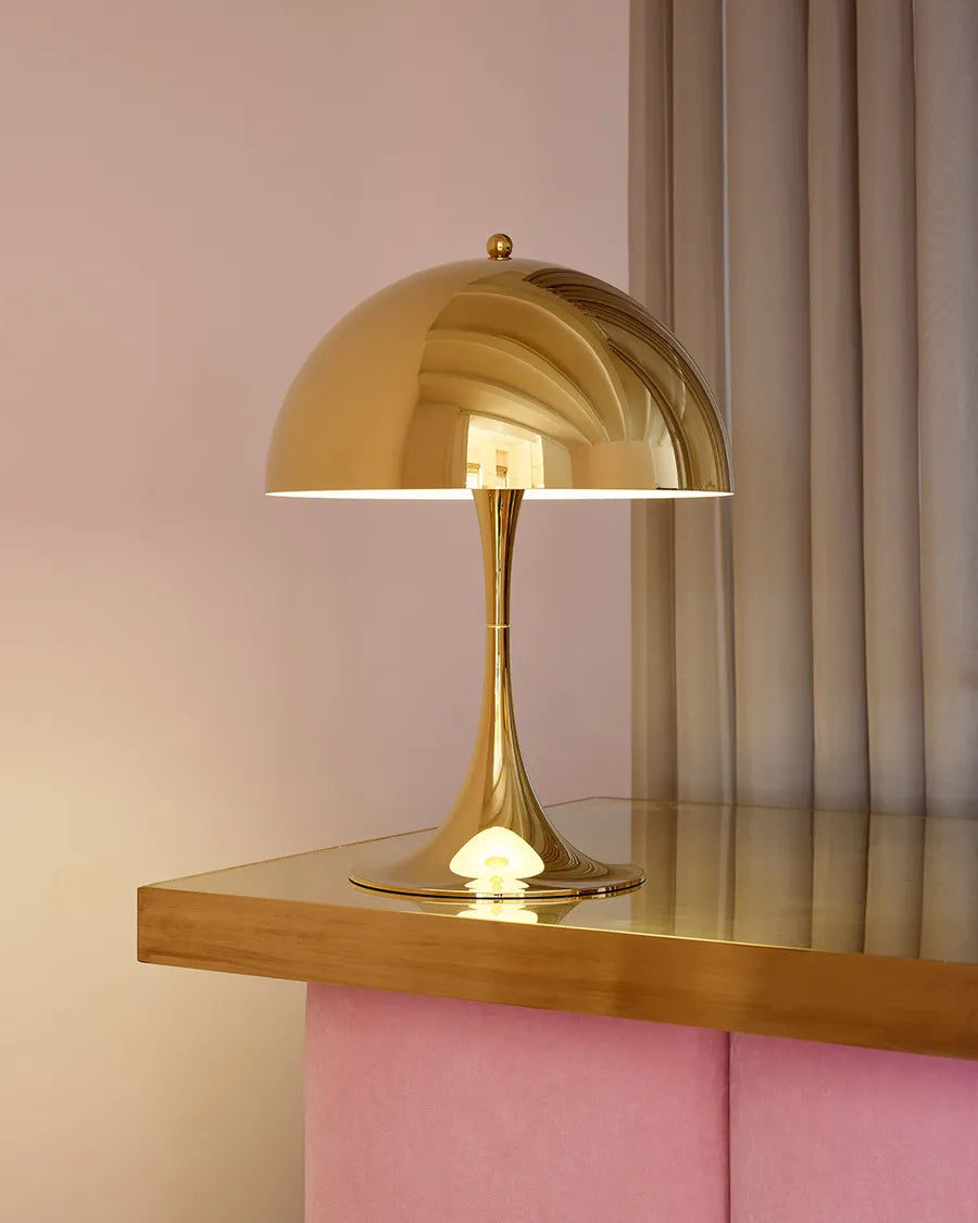 Panthella 320 Tischleuchte, Messing von Verner Panton - 2 - Jacobsen Plus