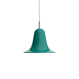 Pantop Pendelleuchte, Ø23 von Verner Panton - Dunkles Teal - Jacobsen Plus