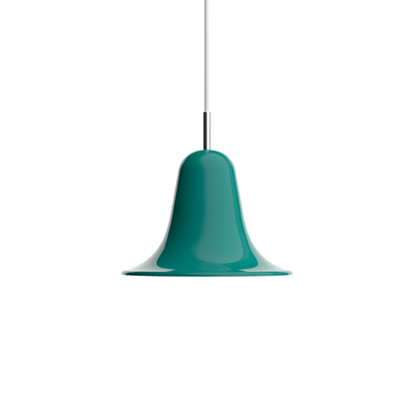 Pantop Pendelleuchte, Ø23 von Verner Panton - Dunkles Teal - Jacobsen Plus