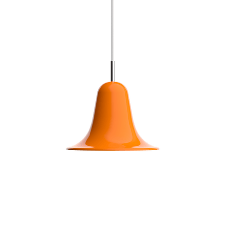 Pantop Pendelleuchte, Ø23 von Verner Panton - Kräftiges Orange - Jacobsen Plus