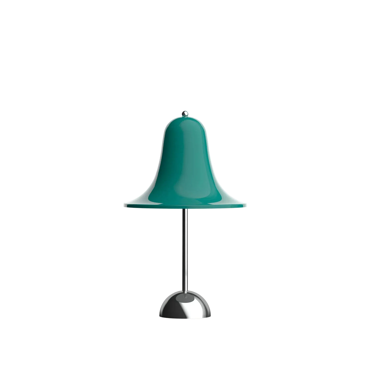 Pantop Tischleuchte, Ø23 von Verner Panton - Dunkeltürkis - Jacobsen Plus