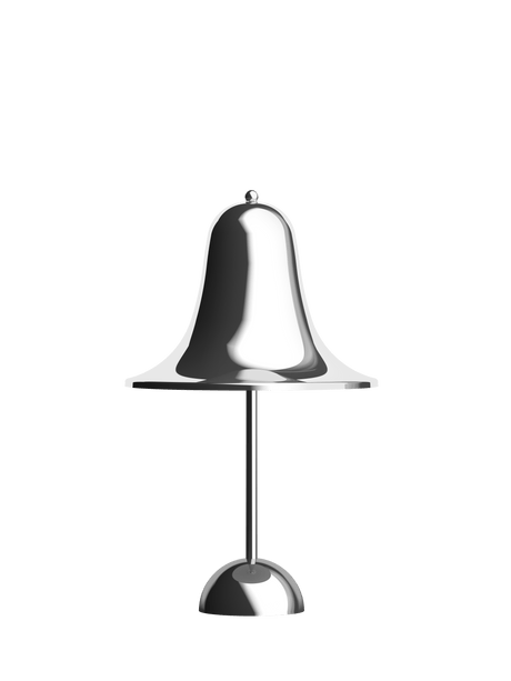 Pantop portable Tischleuchte, Ø18 von Verner Panton - Chrome - Jacobsen Plus