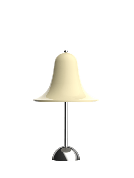 Pantop portable Tischleuchte, Ø18 von Verner Panton - Cremeweiß - Jacobsen Plus