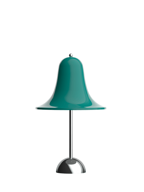 Pantop portable Tischleuchte, Ø18 von Verner Panton - Dunkles Petrol - Jacobsen Plus
