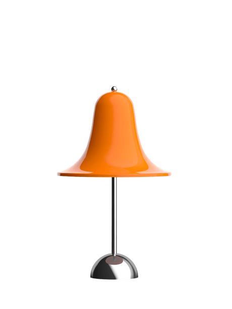 Pantop portable Tischleuchte, Ø18 von Verner Panton - Intensives Orange - Jacobsen Plus