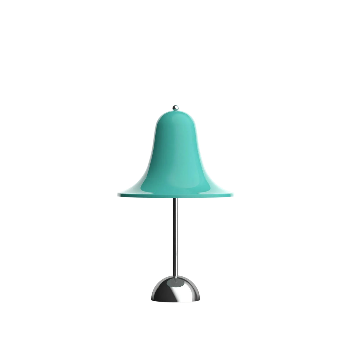 Pantop Tischleuchte, Ø23 von Verner Panton - Helles Türkis - Jacobsen Plus