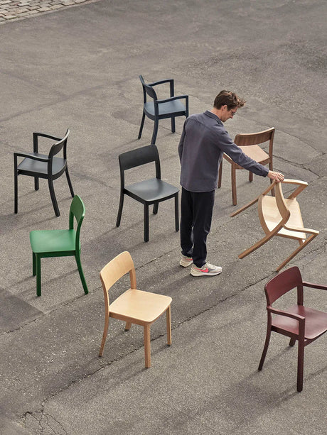 Pastis Chair von Hay - Wasserbasiert lackierte Eiche - Jacobsen Plus