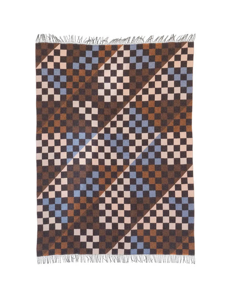 Patch Decke, saffron/blau/weiß fra raawii - 1 - Jacobsen Plus