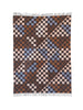 Patch Decke, saffron/blau/weiß fra raawii