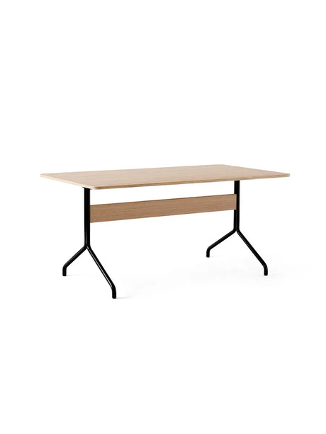 Pavilion Tisch AV18 von &Tradition - Lakeret Eg - Sort Gestell - Jacobsen Plus