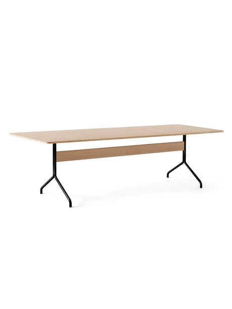 Pavilion Tisch AV24 von &Tradition - Lakeret Eg - Sort Gestell - Jacobsen Plus