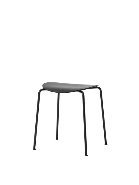 Pavilion Stool AV36 von &Tradition - Schwarz lackierte Eiche - Jacobsen Plus