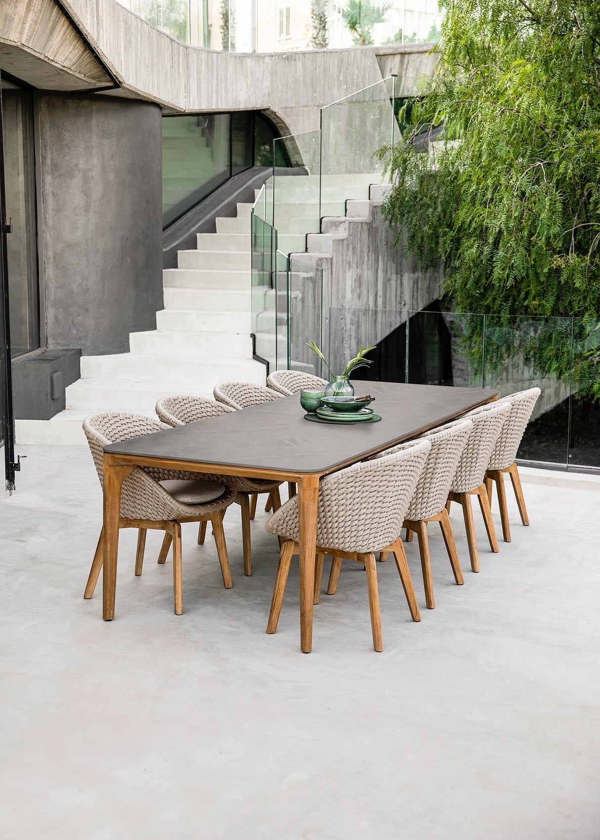 Aspect Bord, 280x100 cm von Cane-line - 2 - Jacobsen Plus