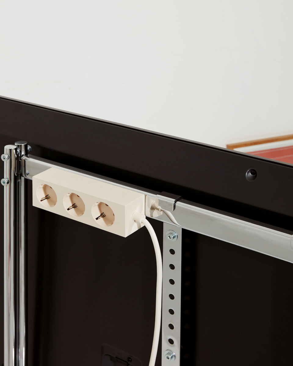 Pedestal - Power bar, Steckdosenleiste mit 3 Steckdosen, 5 m. Kabel - 12 - Jacobsen Plus