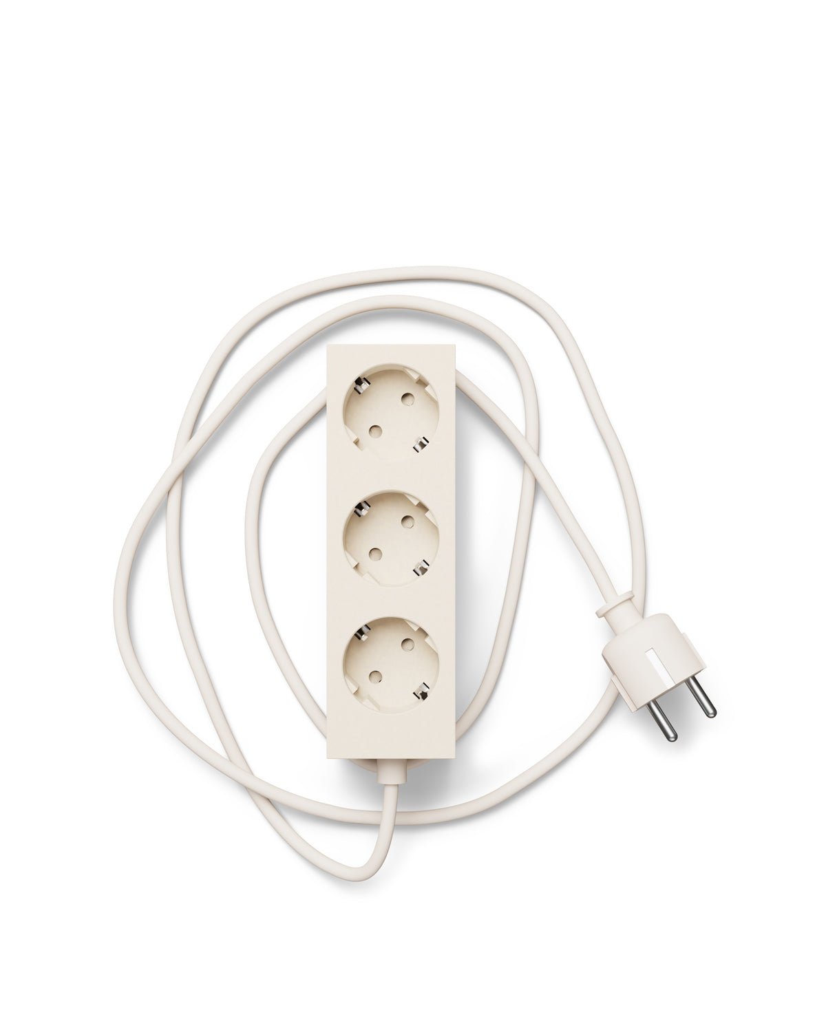 Pedestal - Power bar, Steckdosenleiste mit 3 Steckdosen, 5 m. Kabel - Pearl - Jacobsen Plus