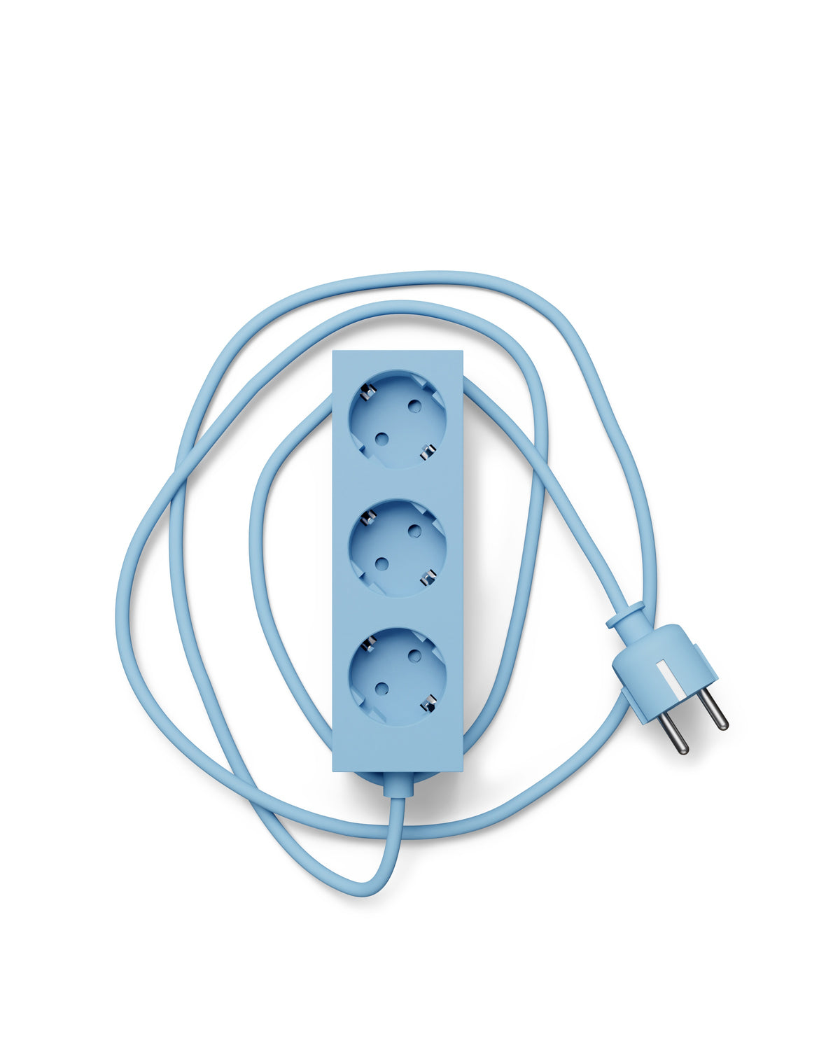 Pedestal - Power bar, Steckdosenleiste mit 3 Steckdosen, 5 m. Kabel
