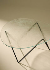 Pedrera Coffee Table, Transparent Structured Glass fra GUBI - 1 - Jacobsen Plus