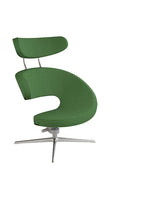 Peel™ Lænestol, venstre fra Variér - Green HAL944 / Eksklusiv skammel - Jacobsen Plus