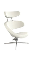 Peel™ Sessel, rechts von Variér - Cream white HAL100 / Exklusiver Hocker - Jacobsen Plus