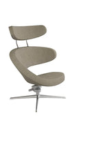 Peel™ Sessel, rechts von Variér - Mixed Braun HAL270 / Exklusiver Hocker - Jacobsen Plus
