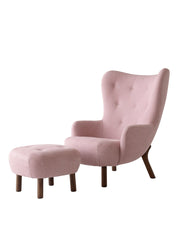 Petra VB3 Sessel inkl. Hocker, Ecriture 0640 fra &Tradition