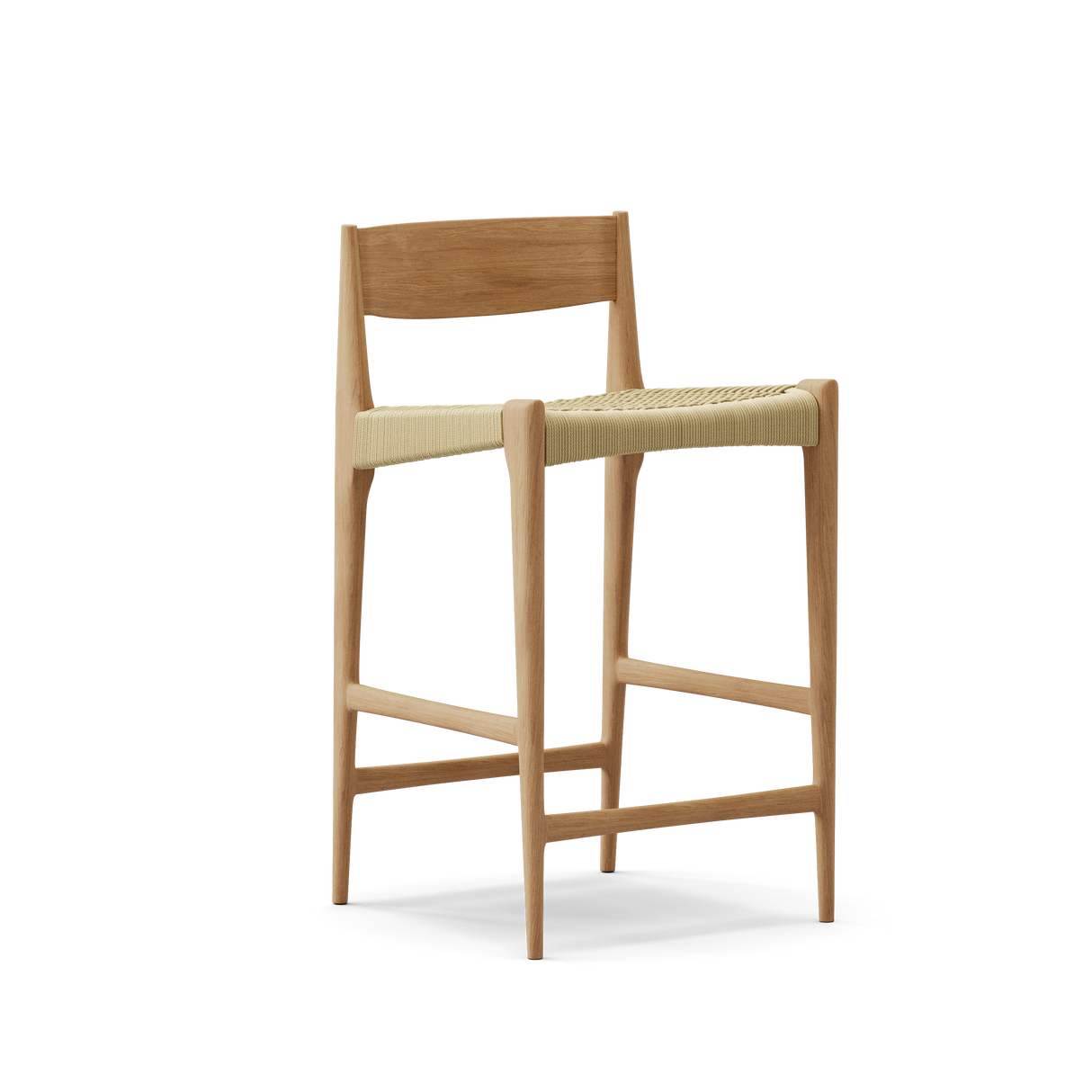 Pia Counter Stool fra DK3 - Oliebehandlet eg - Jacobsen Plus