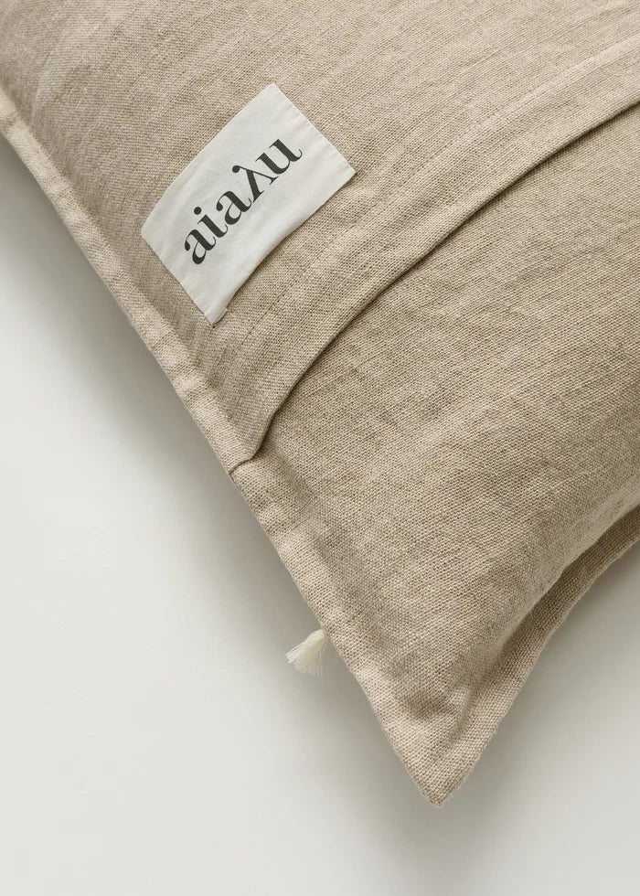 Aiayu - Kraftig hør pude, 50x50 cm - 2 - Jacobsen Plus