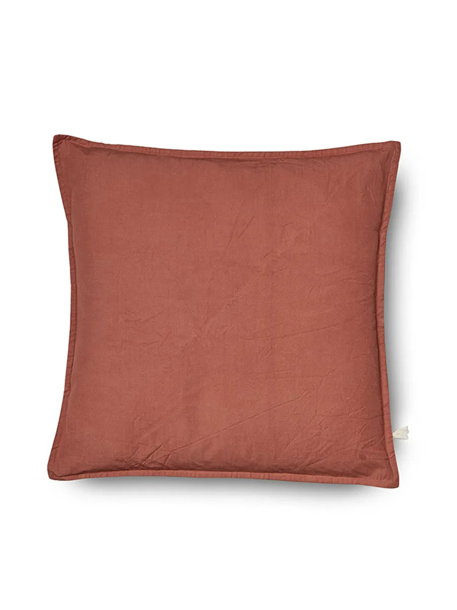 Pillow Cotton Slub von Aiayu - Terrakotta - Jacobsen Plus