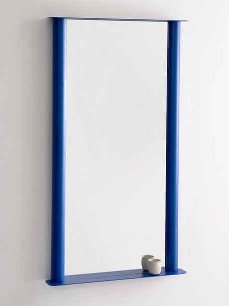 Pipeline Mirror, large fra raawii - Blue - Jacobsen Plus