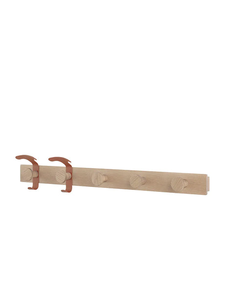 Avail Coat Rack von Muuto - Eiche - Kupferbraun - Jacobsen Plus