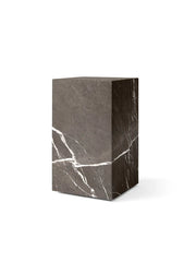 Plinth Tall Grey Kendzo Marmor von Audo Copenhagen