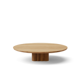 Plush sofabord fra DK3 - Ø130 x H29 cm - olieret eg - Jacobsen Plus
