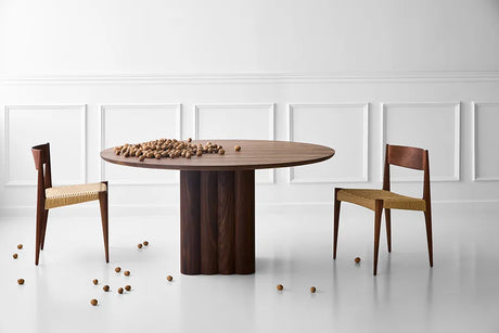 Plush Table Round von DK3 - Geölte Eiche / Ø 140 cm - Jacobsen Plus
