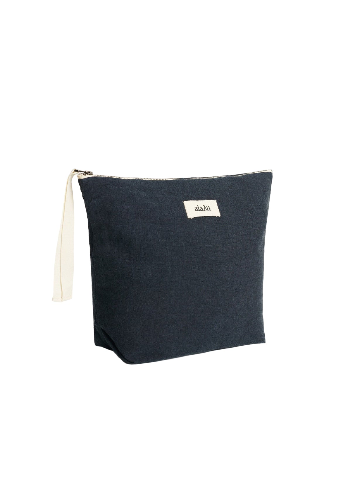 Pouch Linen von Aiayu - Navy - Jacobsen Plus
