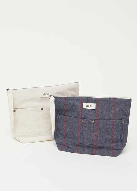 Pouch Pocket Canvas, Pure Ecru von Aiayu - 2 - Jacobsen Plus