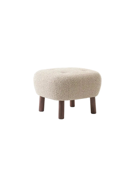 Little Petra Pouf von &Tradition - Karakorum 003 / Walnuss - Jacobsen Plus