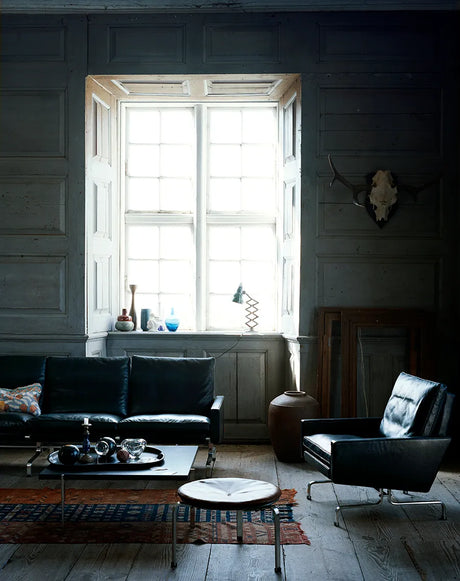 PK31 Lounge-Sessel von Poul Kjærholm - Aura Leder / Cognac - Jacobsen Plus