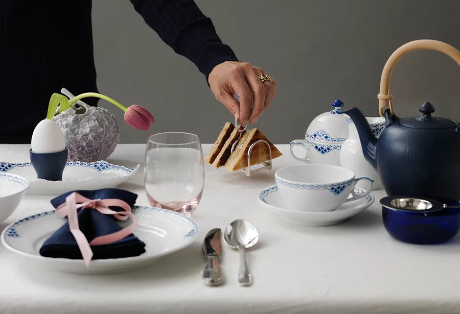 Royal Copenhagen Prinsesse, kop med underkop 20 cl - 3 - Jacobsen Plus