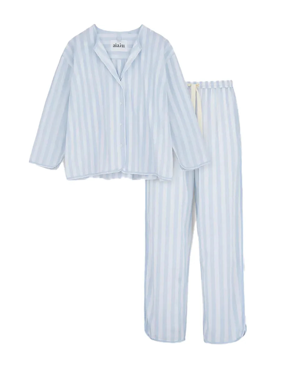 Pyjamas Poplin, mix blue eyes fra Aiayu - 1 - Jacobsen Plus