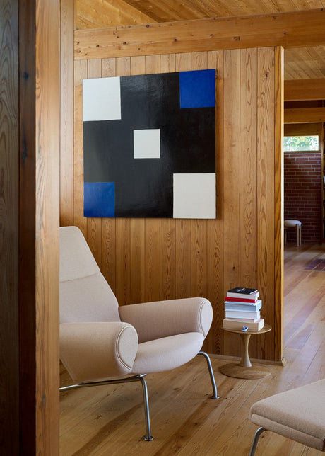 Queen Stuhl inkl. Hocker in Vidar Duo 248 mit Keder aus Vegeta Leder von Hans J. Wegner - 2 - Jacobsen Plus