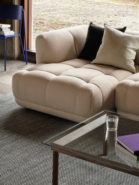 Quilton 2,5-Sitzer Sofa, Flamiber Cream A5, links von HAY - 3 - Jacobsen Plus