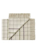 Quito Plaid, purple white fra Silkeborg Uldspinderi