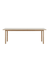 ESSENTIAL OAK spisebord 220x90 cm Mushroom, fra WB Manufaktur