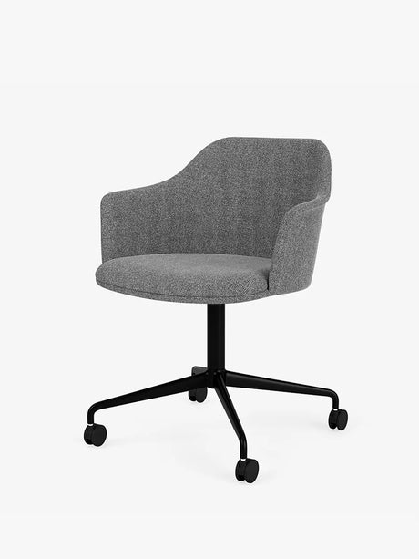 Rely HW51 Stuhl von &Tradition - Hallingdal 166 / Schwarzes Aluminium - Jacobsen Plus