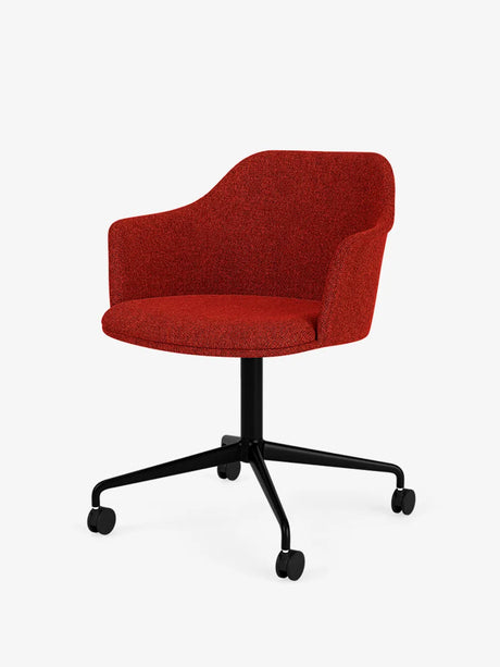 Rely HW51 Stuhl von &Tradition - Hallingdal 596 / Schwarzes Aluminium - Jacobsen Plus