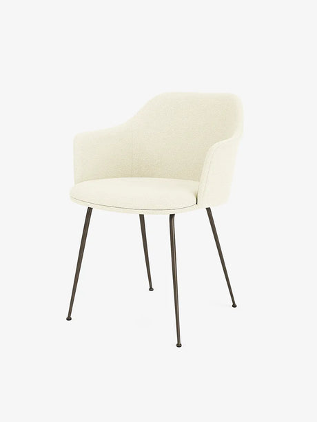 Rely HW36 Stuhl von &Tradition - Hallingdal 100 / Bronziertes Aluminium - Jacobsen Plus