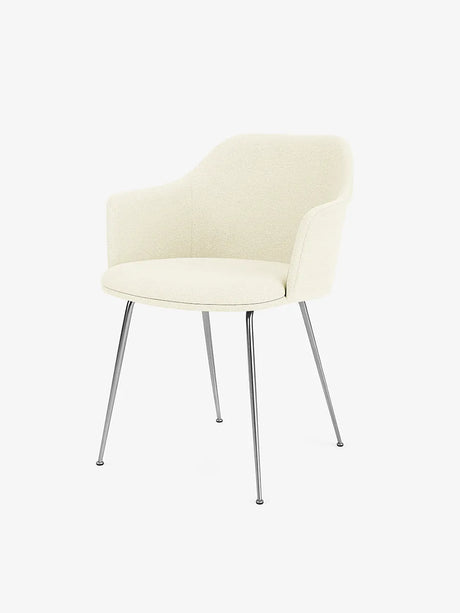 Rely HW36 Stuhl von &Tradition - Hallingdal 100 / Poliertes Aluminium - Jacobsen Plus