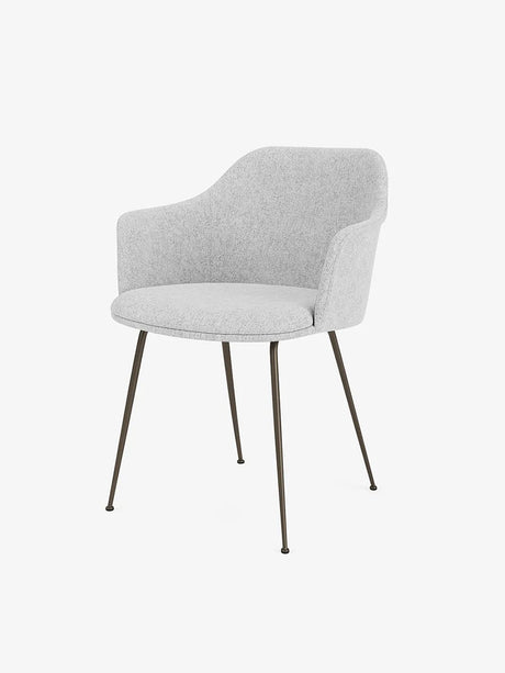 Rely HW36 Stuhl von &Tradition - Hallingdal 116 / Bronziertes Aluminium - Jacobsen Plus